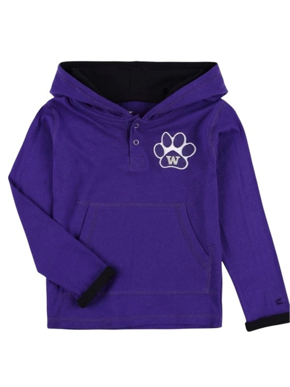 Colosseum University of Washington UW Huskies Hooded Long Sleeve Top Size 2T